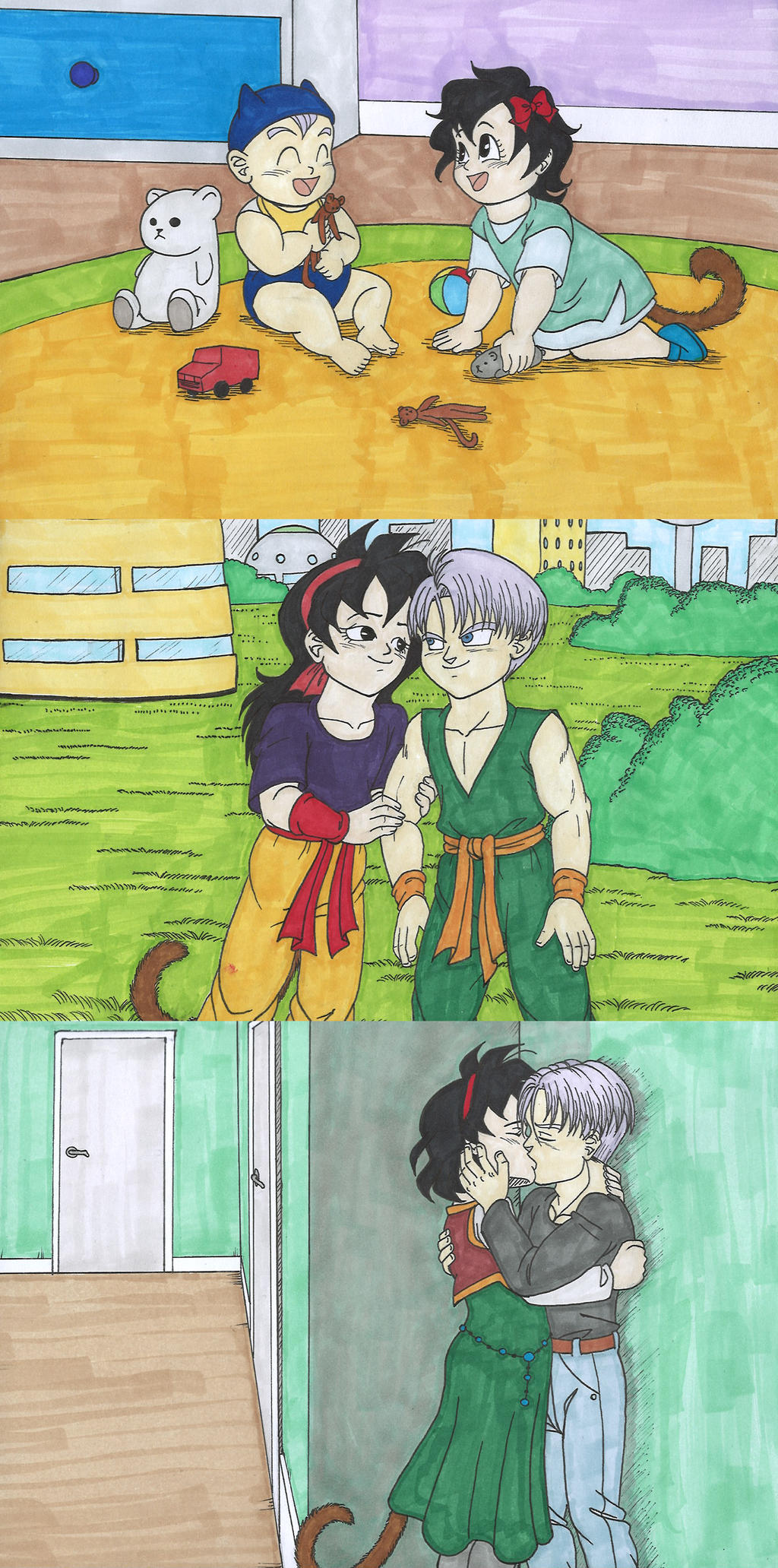 DB - Trunks and Ranch by IsabellaFaleno on DeviantArt