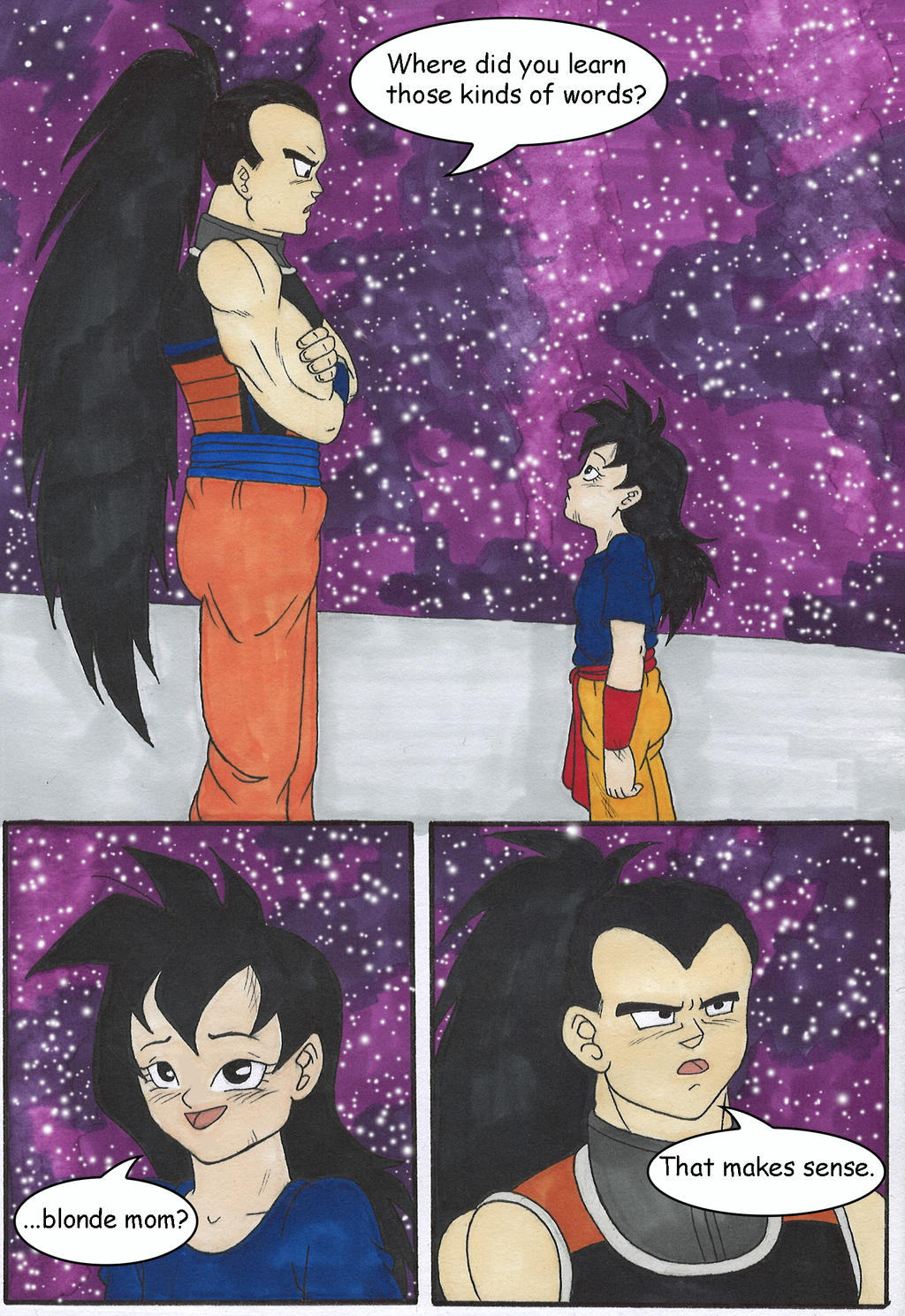 DB - Raditz and Ranch, Bad words by IsabellaFaleno on DeviantArt