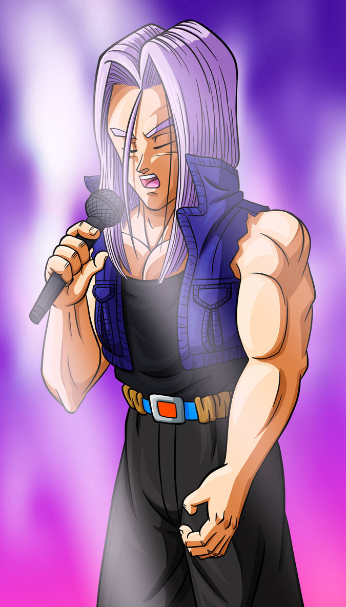 DB - Trunks singing by IsabellaFaleno on DeviantArt