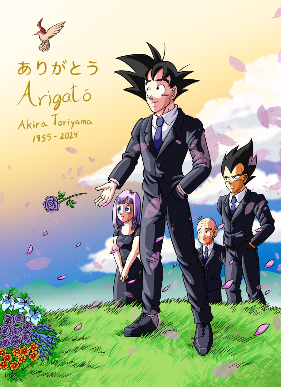 Akira Toriyama tribute by IsabellaFaleno on DeviantArt