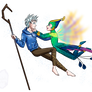 Jack Frost and Tooth Fairy - Flying in the wind