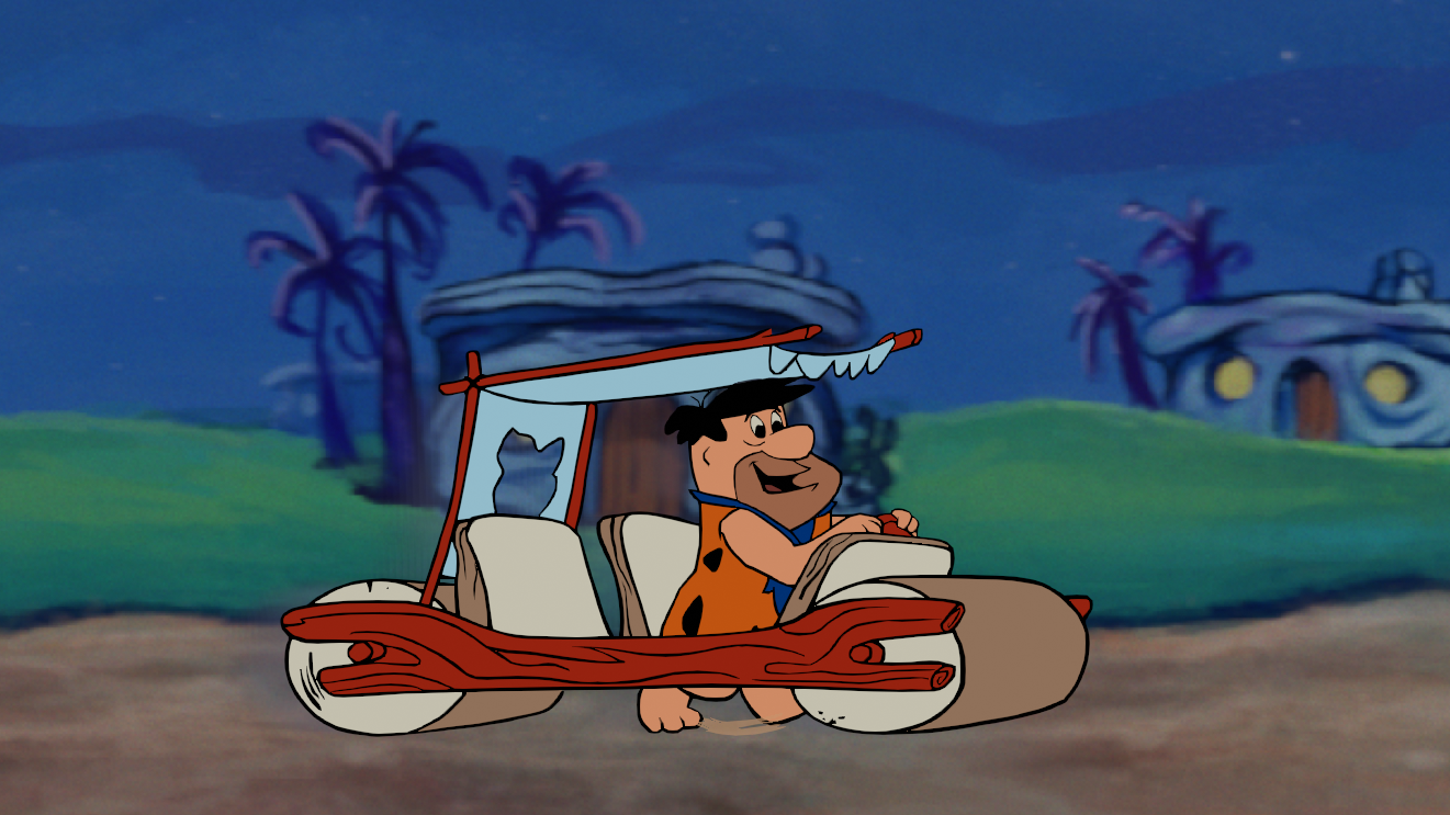 Fred Flintstone Grease Pencil Animation by evertonbohnenberger