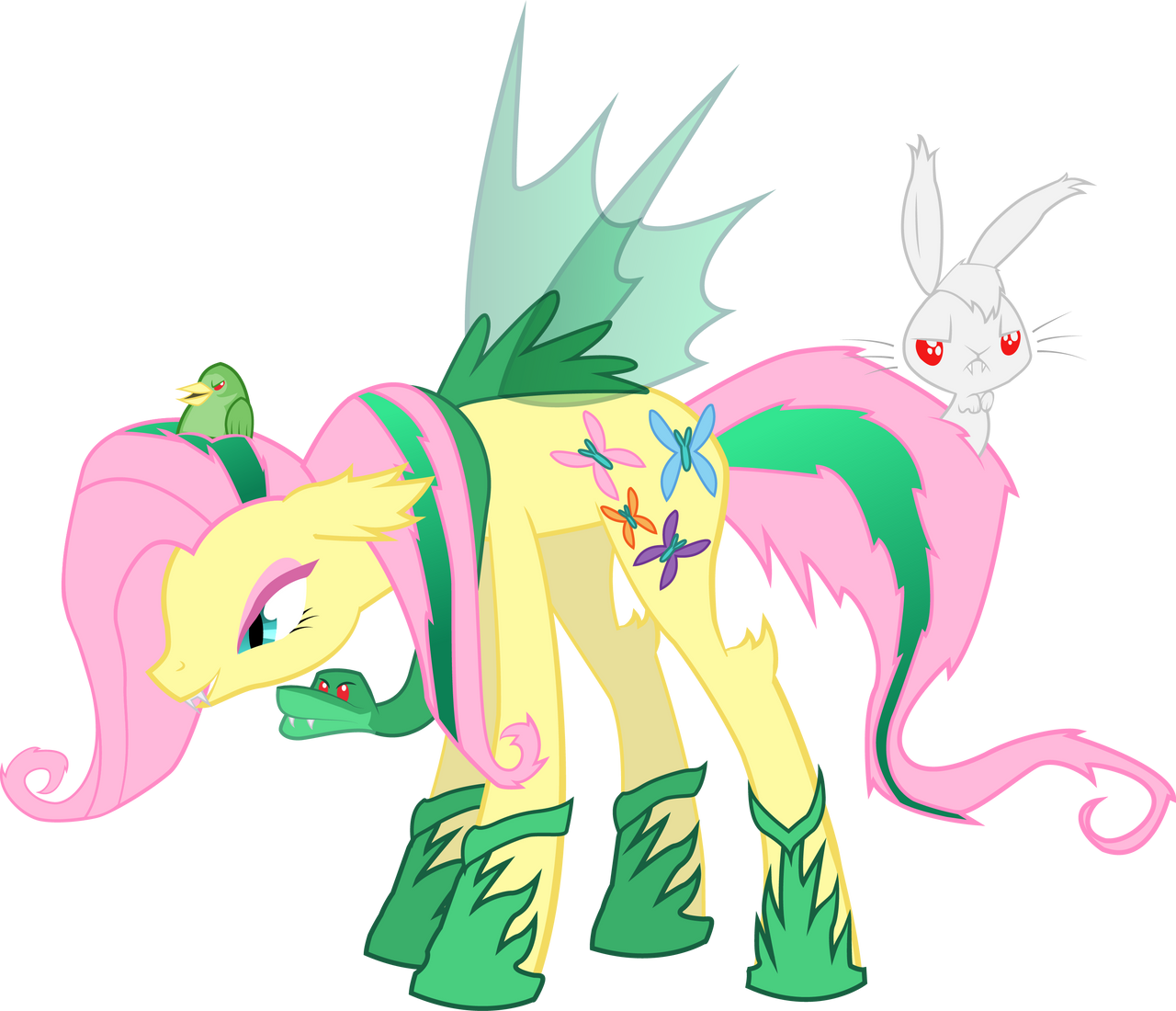 Flutter Savage (Evil Fluttershy)