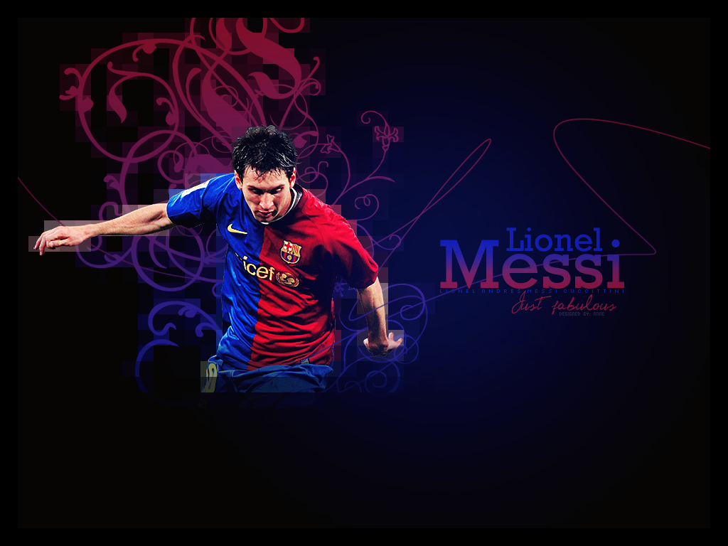 Lionel Messi Wallpaper by xanne-art on DeviantArt