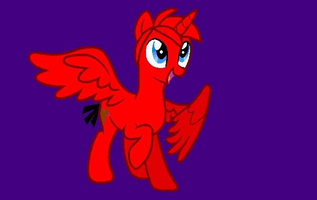 Angry Birds MLP - Alicorn Red