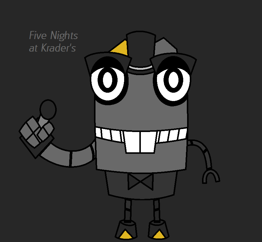 Mixels - Krader as Freddy Fazbear