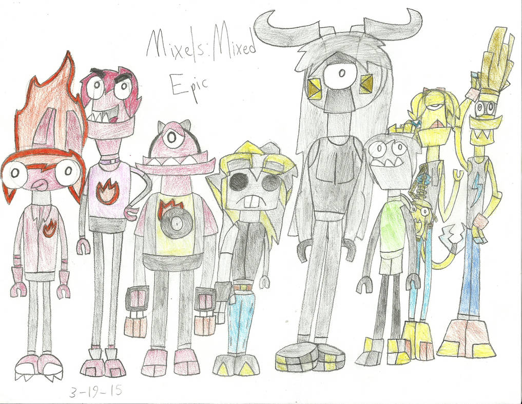 Mixels Mixed Epic - Series 1 by worldofcaitlyn on DeviantArt