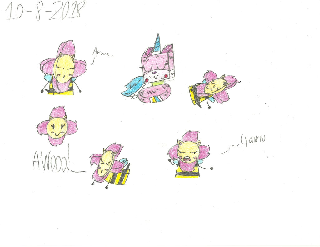 UNKY - Were-FeeBee Doodles by worldofcaitlyn