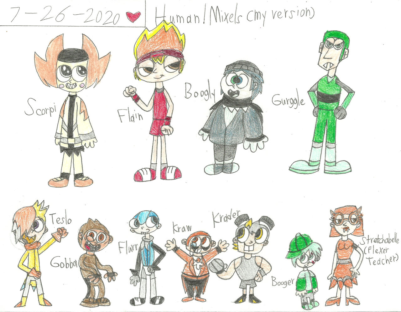 Mxls Mixels As Humans My Style By Worldofcaitlyn On DeviantArt mxls-mixels-as-humans-my-style-by-worldofcaitlyn-on-deviantart