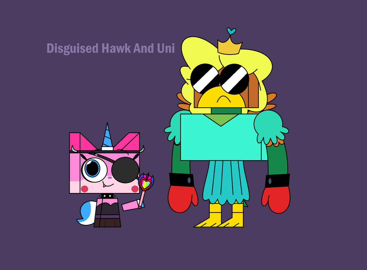UNKYXSvtFoE - Unikitty And Hawkodile Disguised by worldofcaitlyn on ...