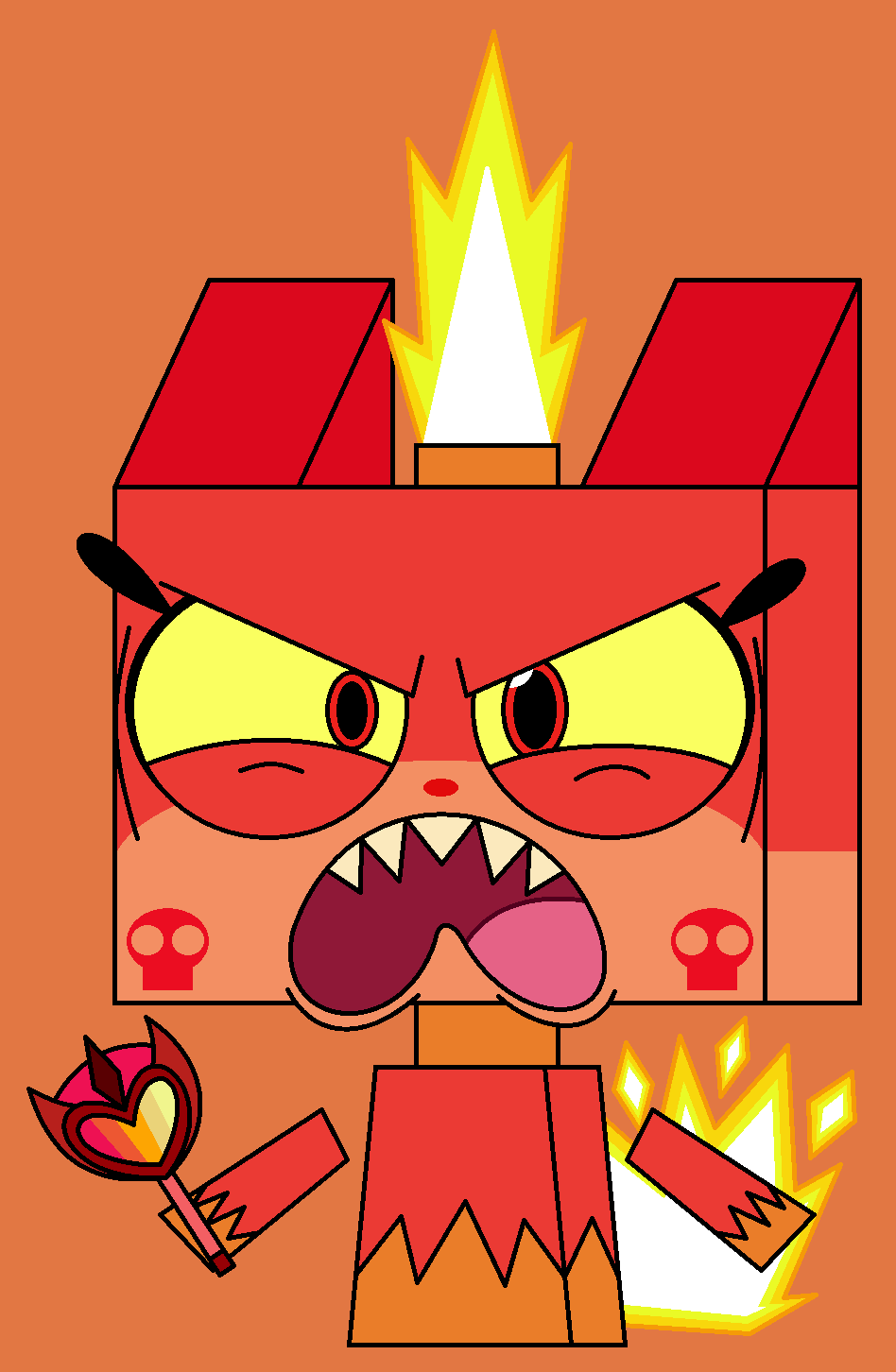 Unikitty Rage Angry Unikitty By Ziva12345 On DeviantArt