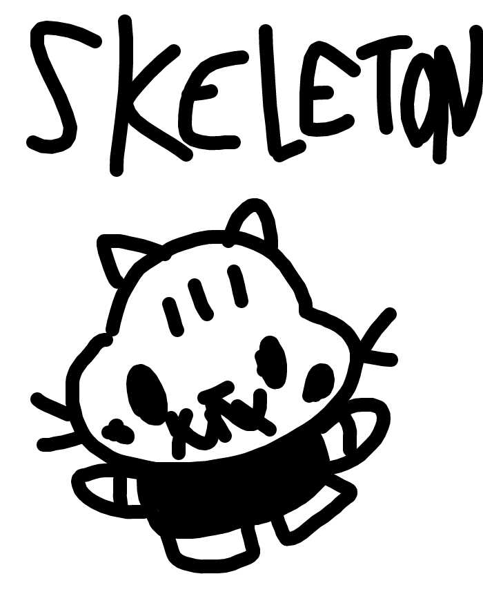 GD - Skeleton Cakey Doodle by worldofcaitlyn on DeviantArt
