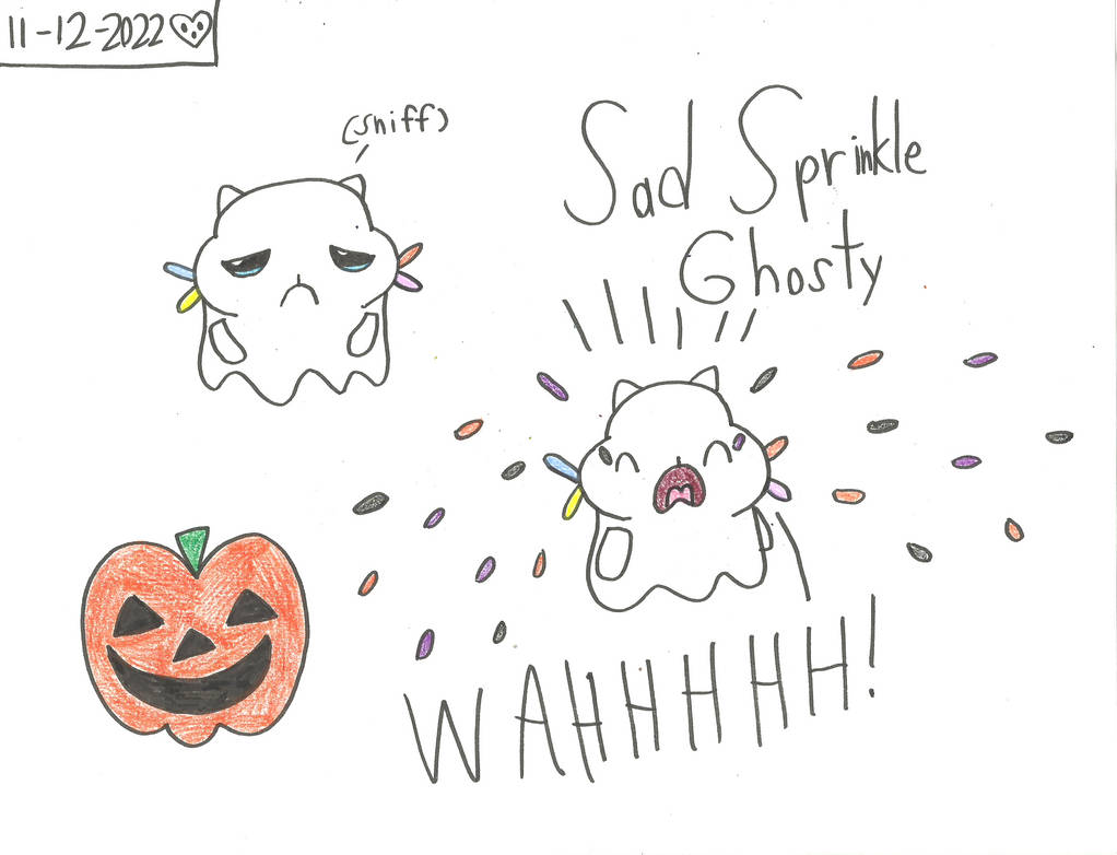 GD - Sad Sprinkle Ghosty by worldofcaitlyn on DeviantArt