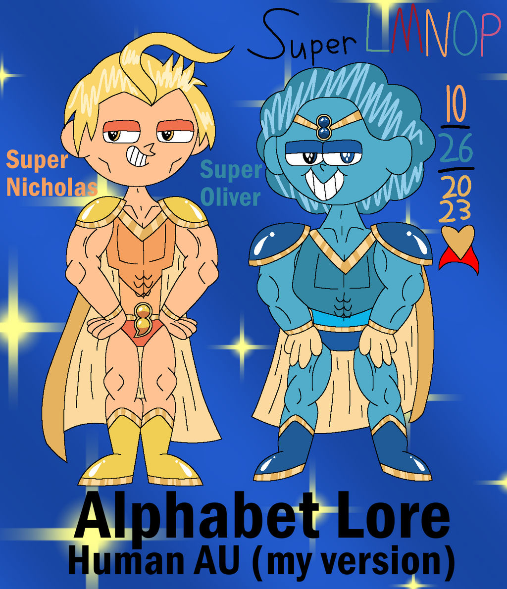 Alphabet Lore - Humanized Super LMNOP — Weasyl