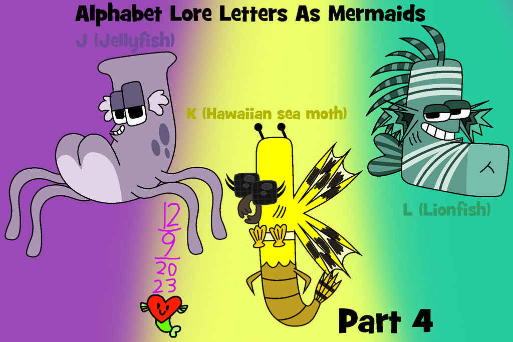 Alphabet Lore Letters As Monsters by worldofcaitlyn on DeviantArt