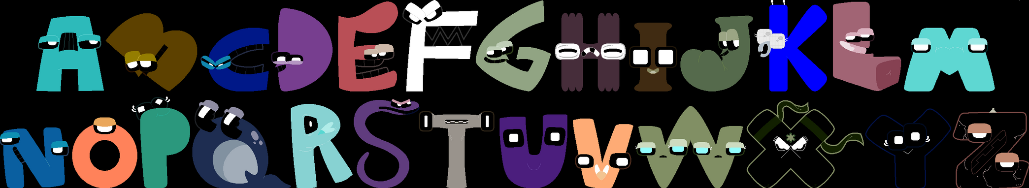 ALPHBTLR - Inverted Lineless Letters by worldofcaitlyn on DeviantArt