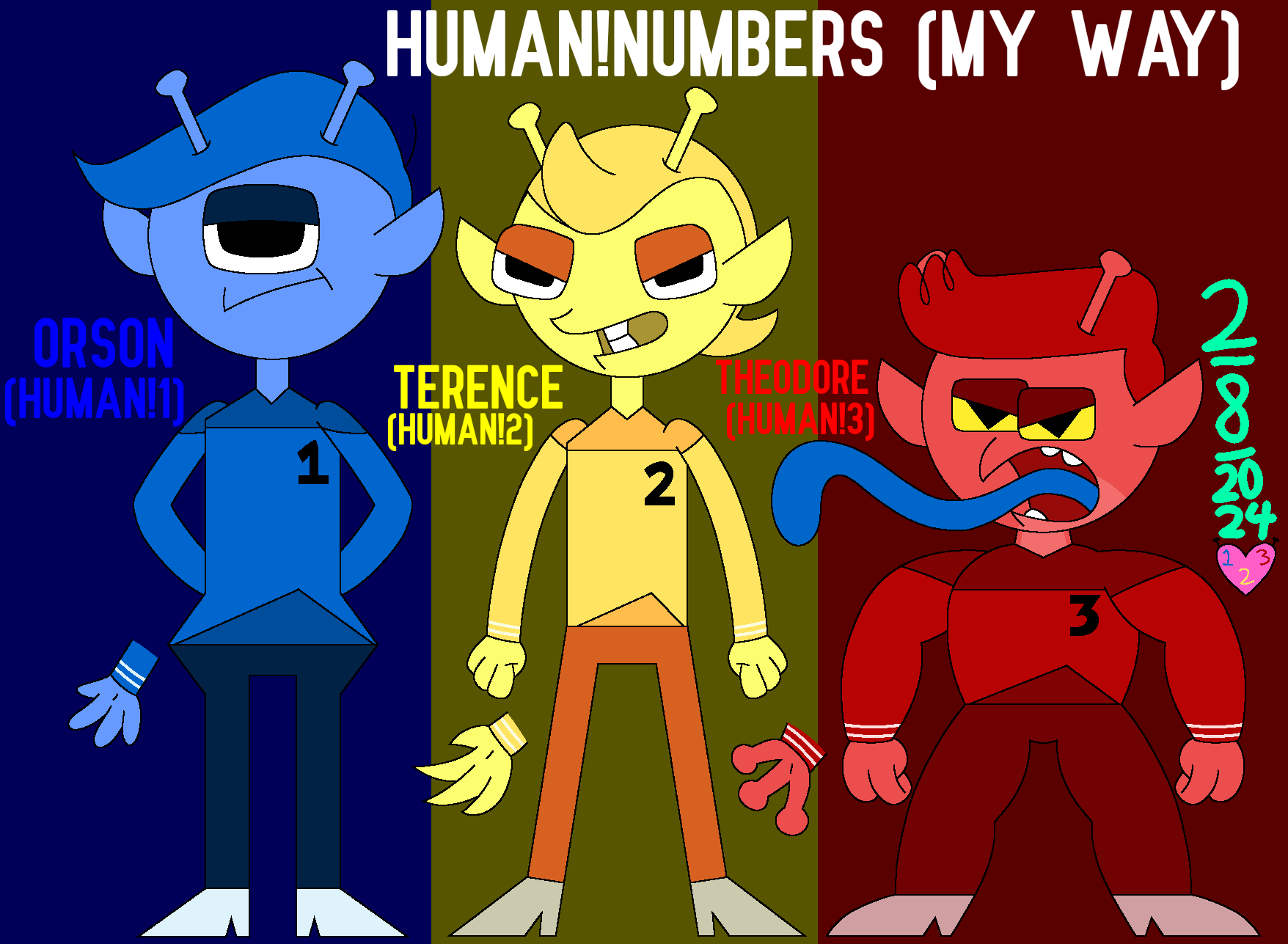 ALPHBTLR - Humanized Numbers by worldofcaitlyn on DeviantArt