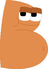 ALPHBTLR - ASAL B Lineless Art