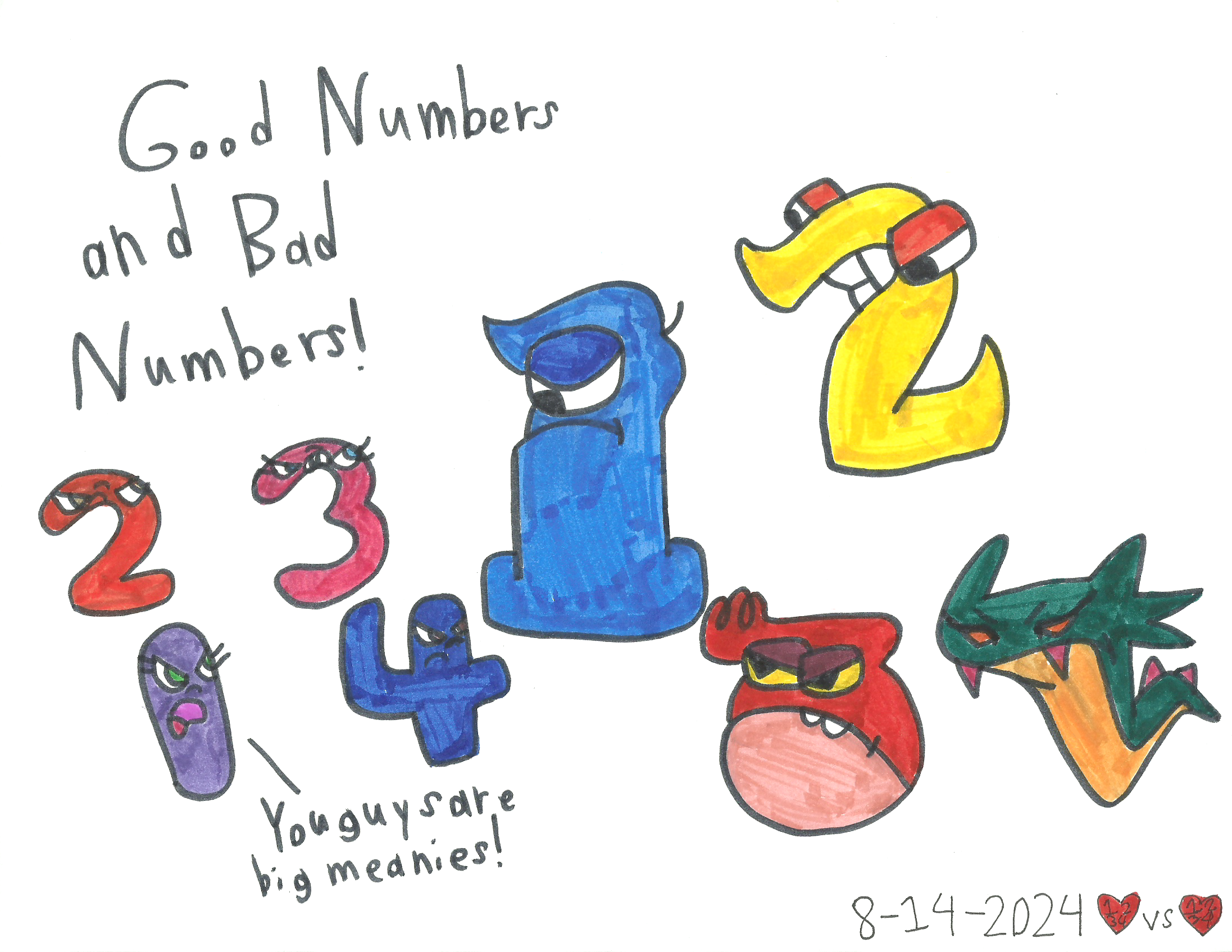 ALXNJ - Good Numbers And Bad Numbers by worldofcaitlyn on DeviantArt