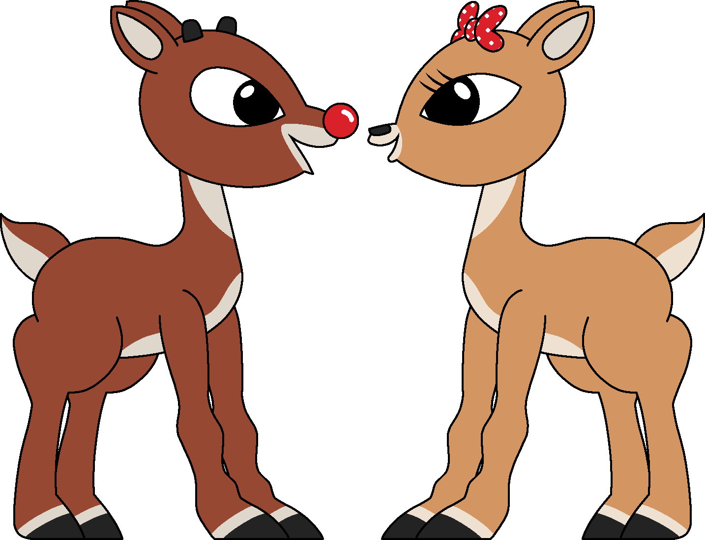 Clarice Rudolph Vector RTRNR - Rudolph And Clarice by worldofcaitlyn on DeviantArt