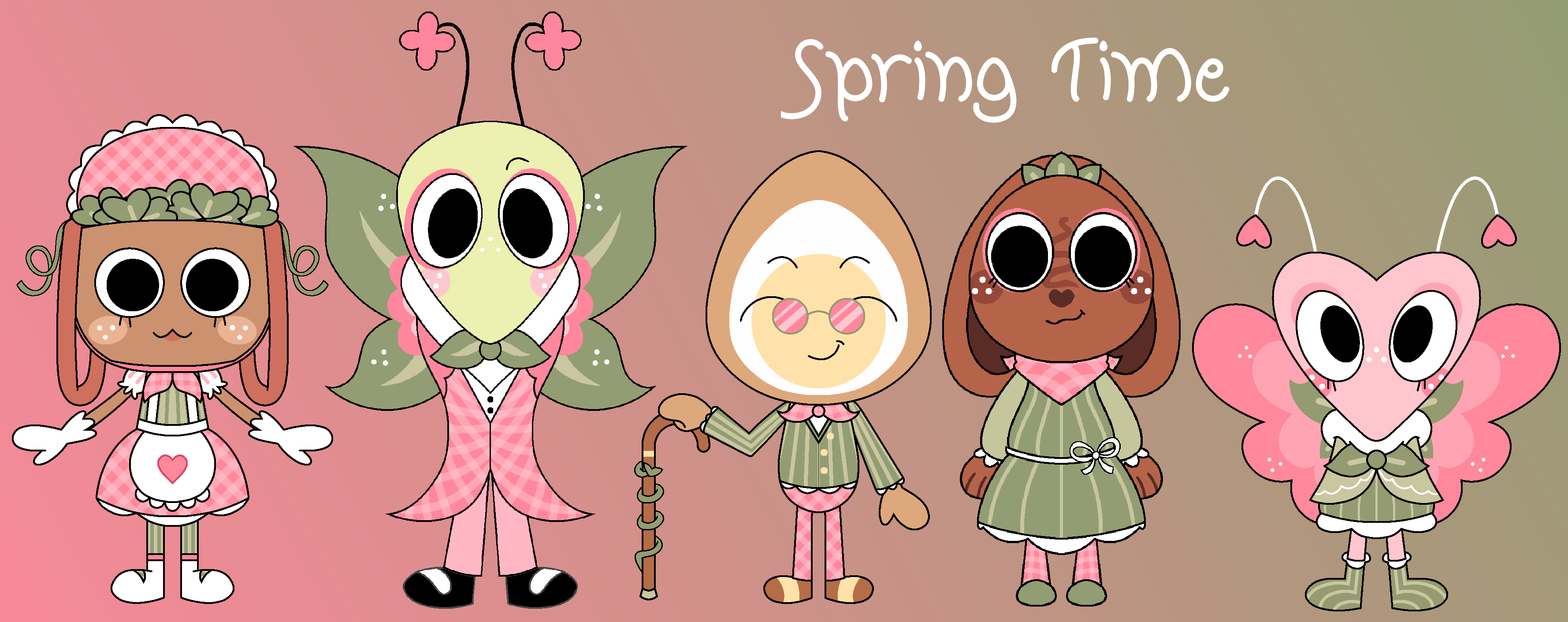 Springtime Characters DW - Spring-Time Cosmetic Skins by worldofcaitlyn on DeviantArt