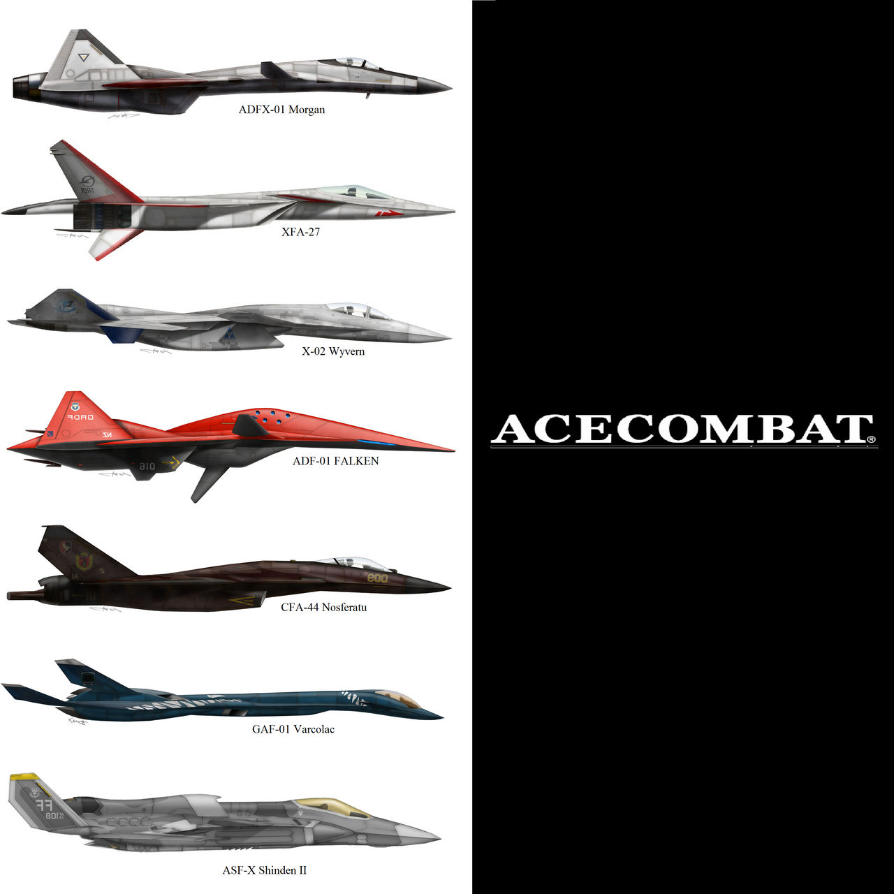 Ace Combat Aircraft