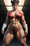Chun-Li muscle babe by MuscleBabes4U