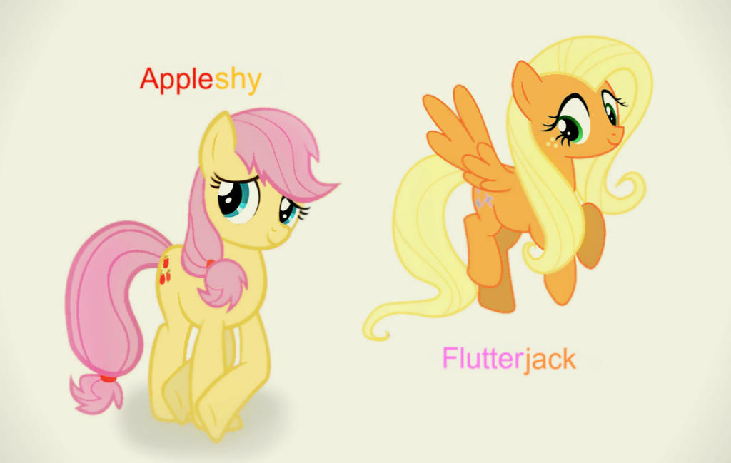 Flutterjack Human Appleshy and Flutterjack by 789rose789 on DeviantArt
