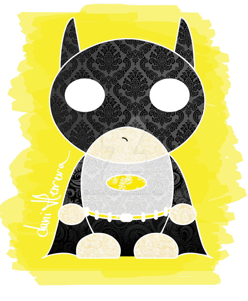 Batman-pattern-cartoon by Hdos on DeviantArt