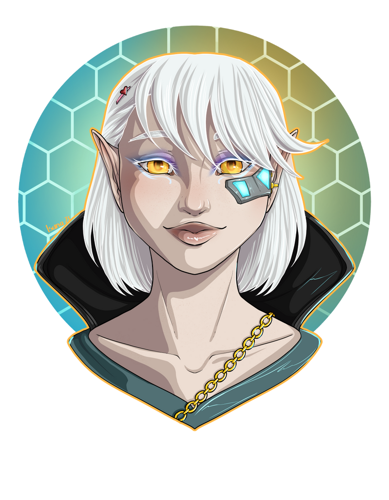 .: Shadowrun / Cyberpunk Portraits :. - Carry by Isuna on DeviantArt