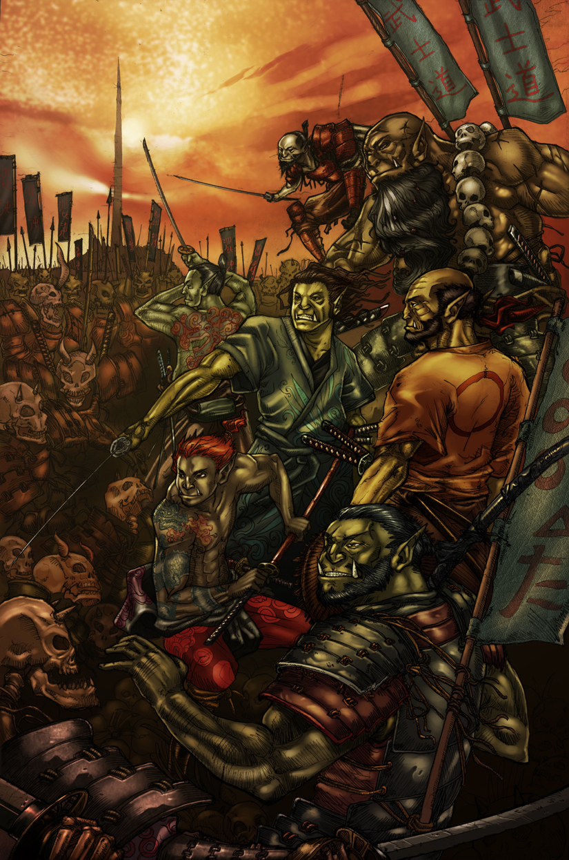 7 Samurai Orc remix colored