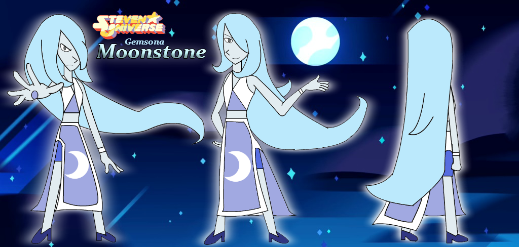 Steven Universe- Moonstone Model (Gemsona)