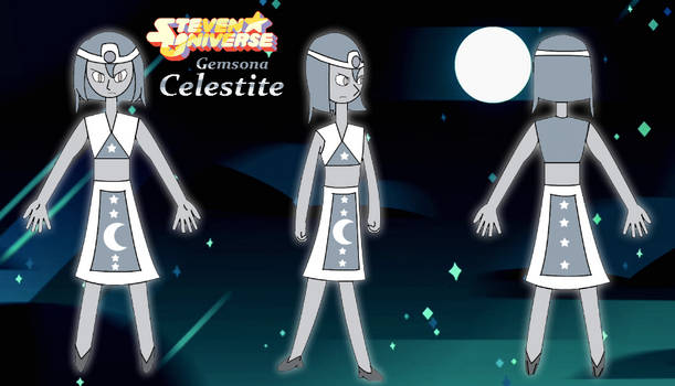 Steven Universe- Celestite Model (Gemsona)