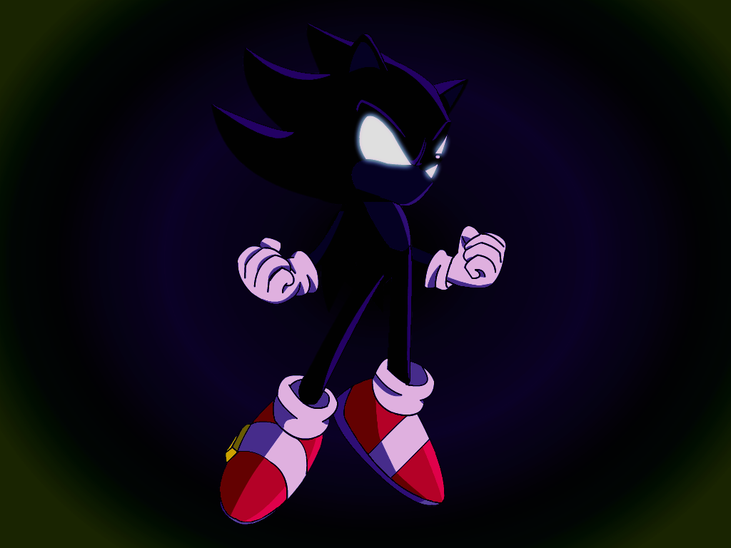 Dark Sonic - Fan Art & Comics - Sonic Stadium