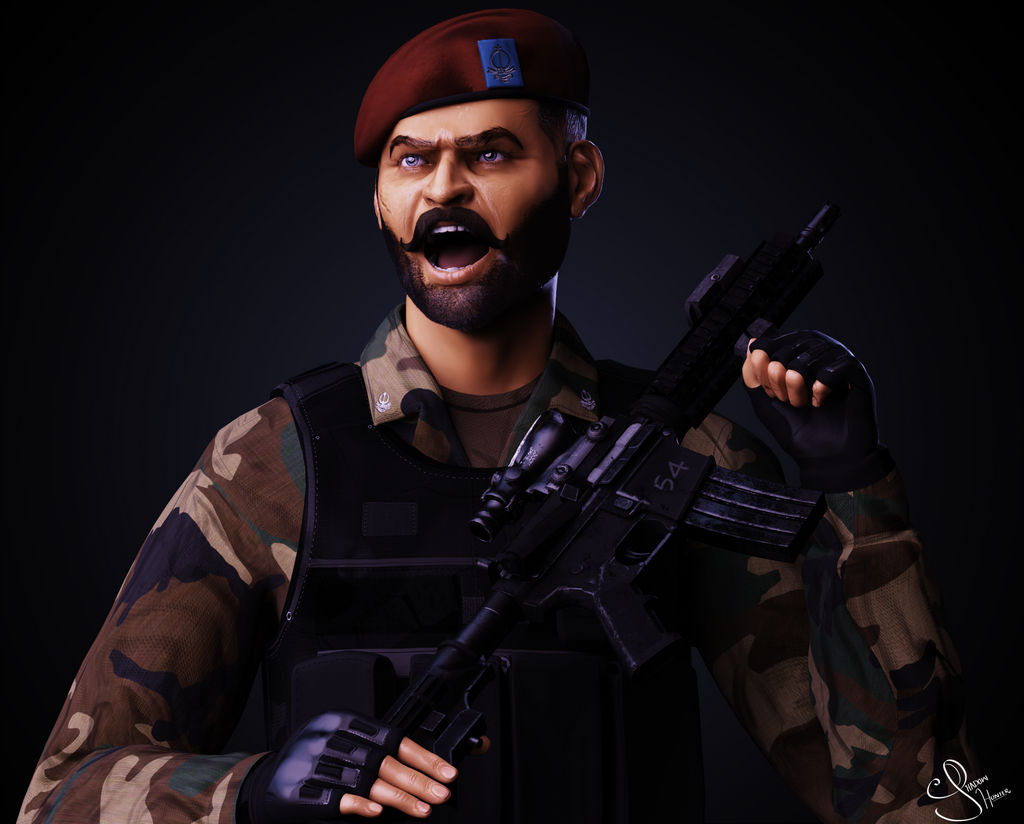 SSG Commando 3D Sculpt by ShadowHunter12345634 on DeviantArt