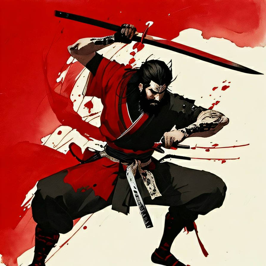 Bearded Samurai Bearded Samurai by visualkelam on DeviantArt
