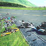 Karts everywhere