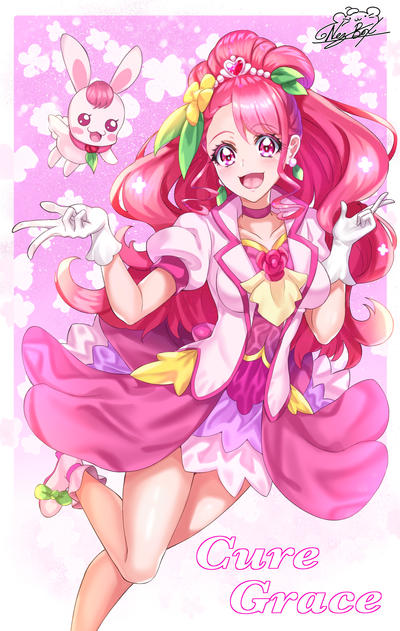 Cure Grace by Nez-Box on DeviantArt