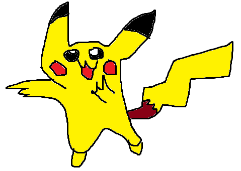 Pikachu Problems Pikachu - Poorly Drawn Pokemon #025 by KrimsonKattTG on DeviantArt