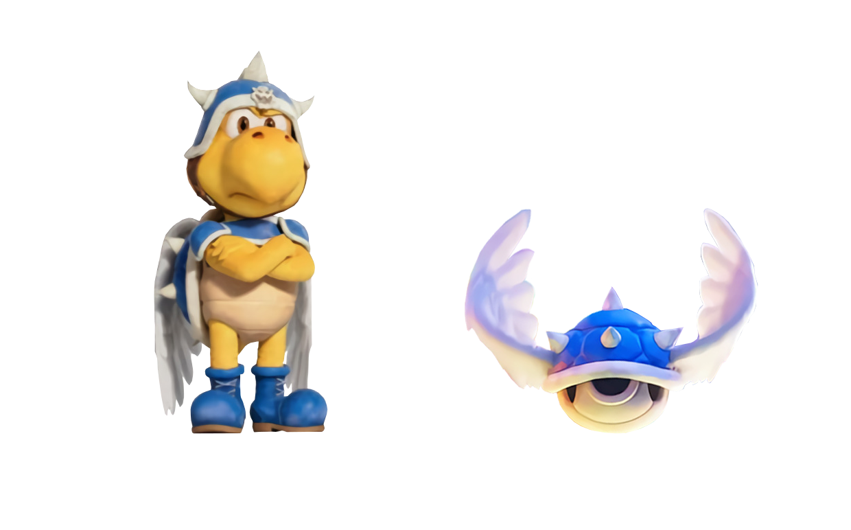 Koopa Paratroopa Blue by TheJokermonge on DeviantArt