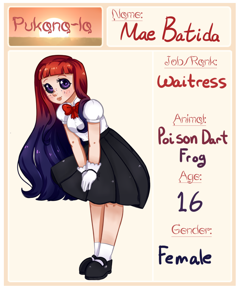 PukanaLa Character App: Mae