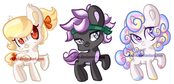 Food Inspired Pony Adopts (OPEN)