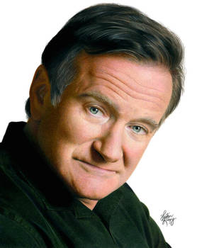 Drawing Robin Williams