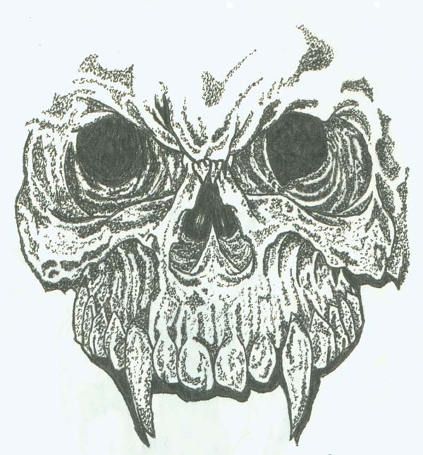 Vampire skull