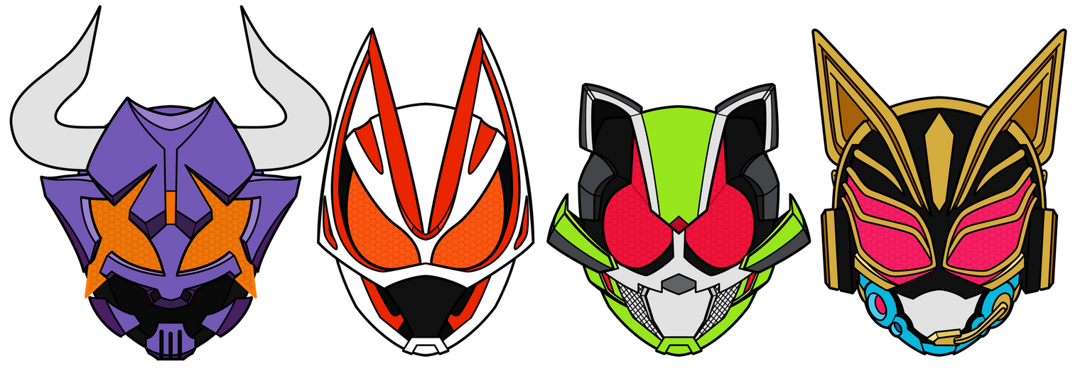 Kamen Rider Geats, core Riders by Faderunner on DeviantArt