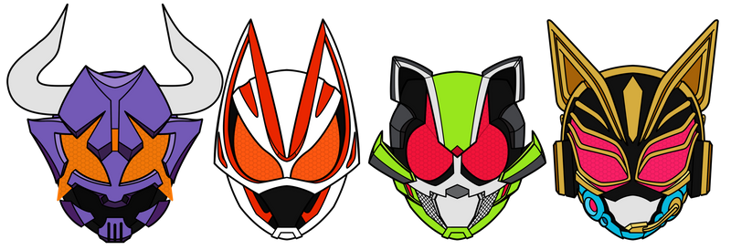 Kamen Rider Geats, core Riders
