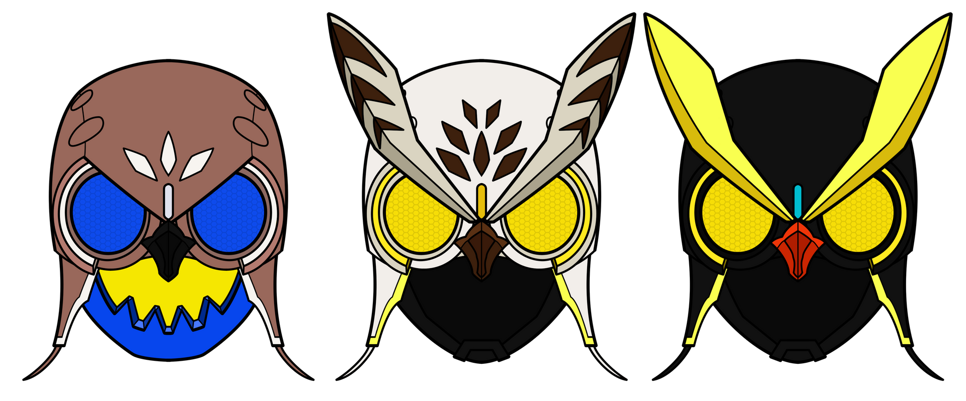 Masked Rider Bird Kamen Rider Geats Birds by Faderunner on DeviantArt