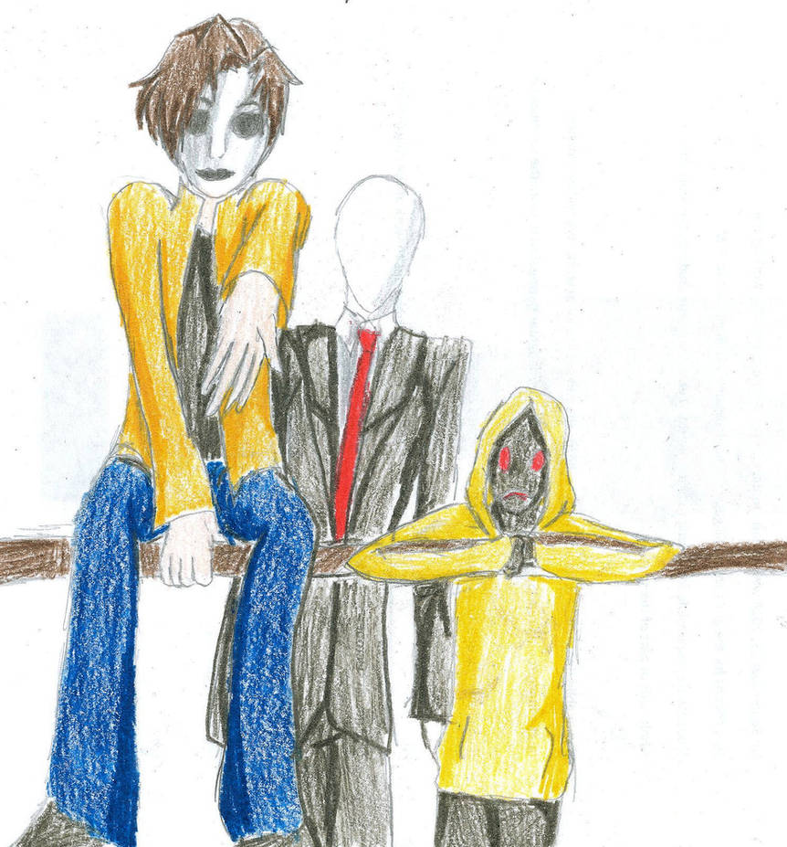 SlenderMan, Masky, and Hoodie2 by codehostclub on DeviantArt