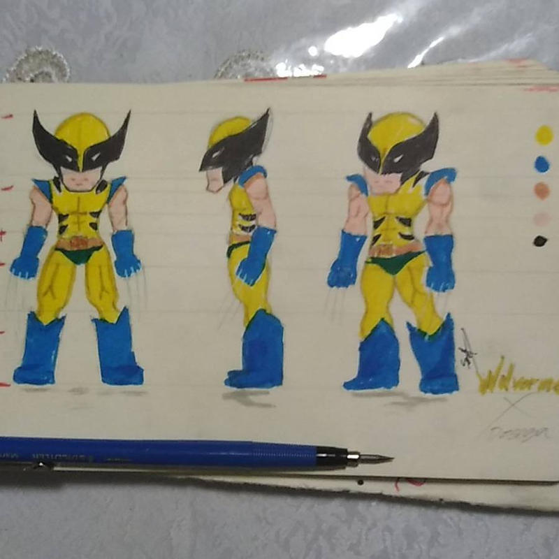 Wolverine character sheet by JSLIBRA on DeviantArt