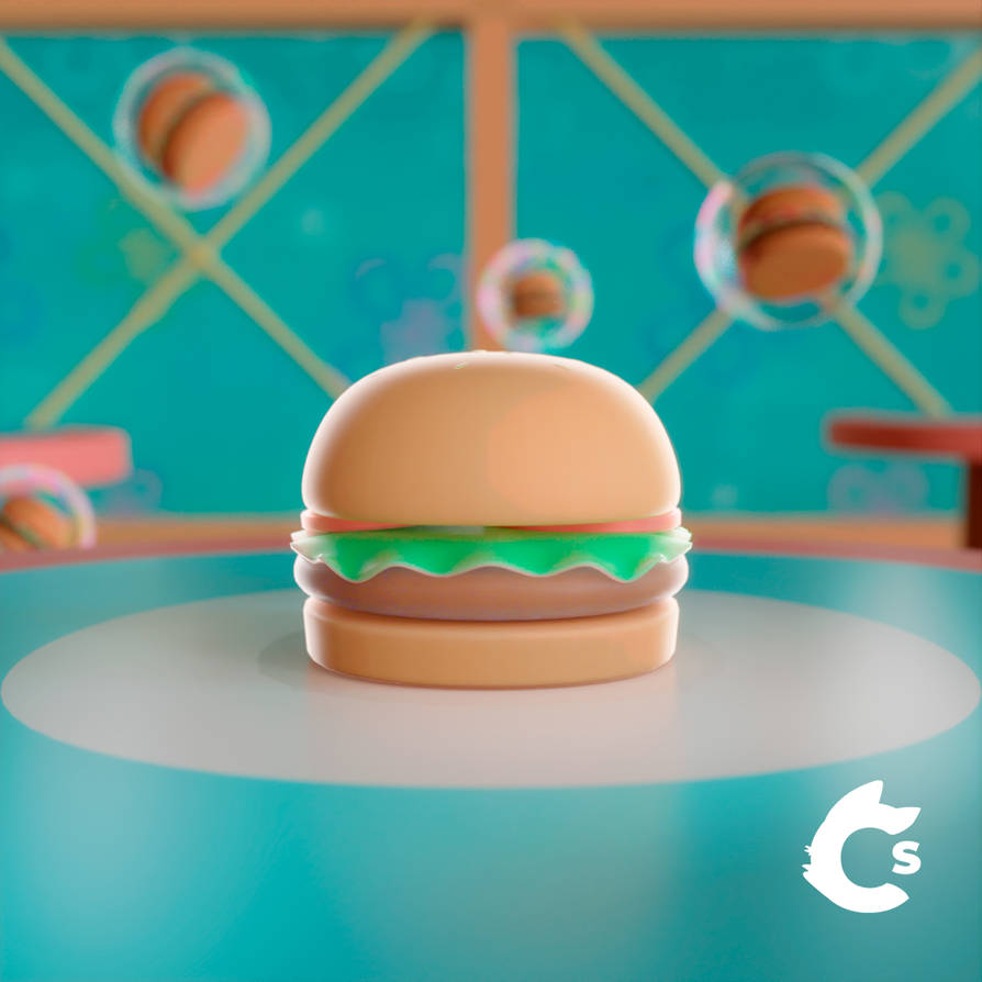 Krabby Patty 1 by CocoCatStudios on DeviantArt